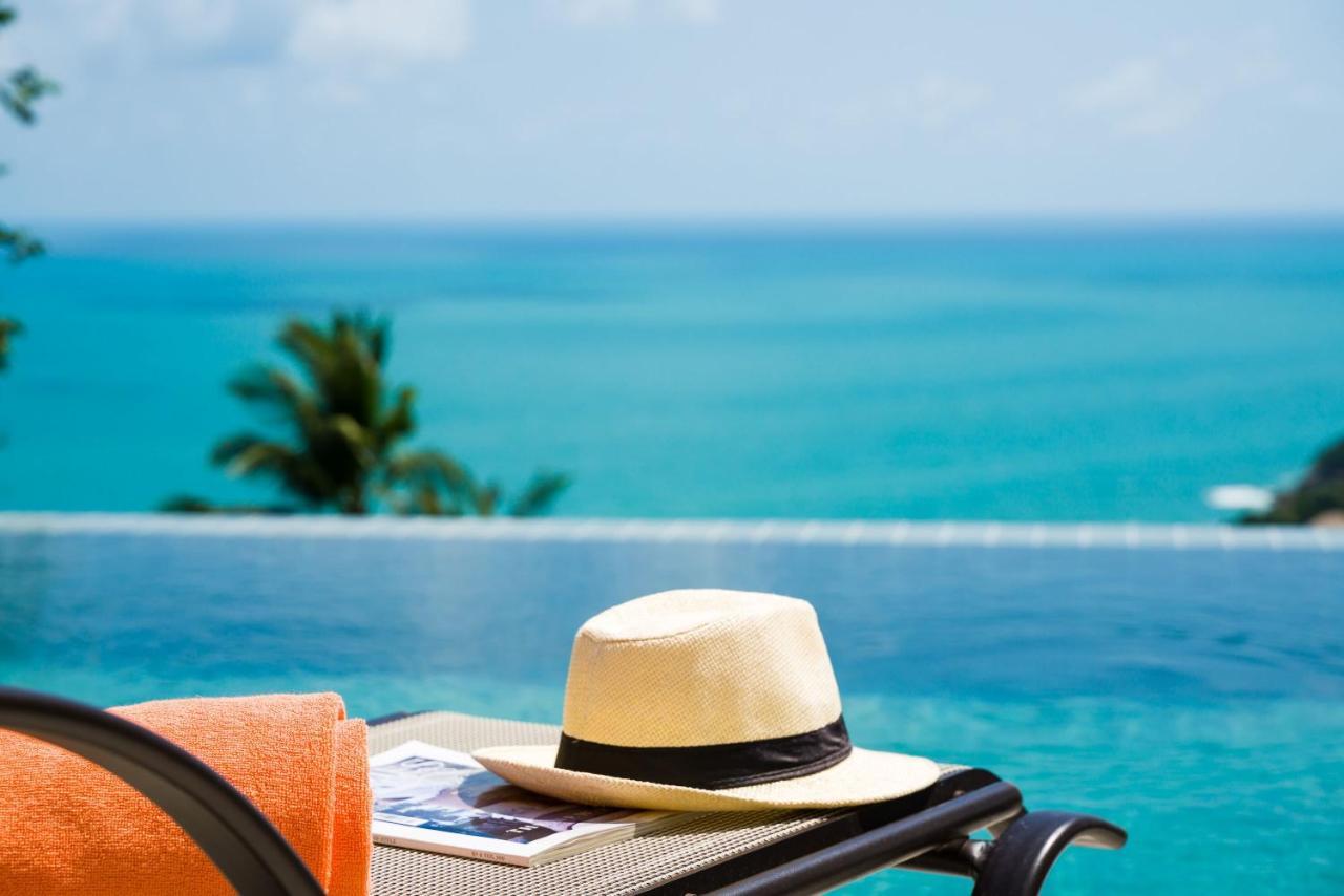 Luxury Seaview Villa -Double Infinity Pools-20 Persons Chaweng-stranden Eksteriør billede