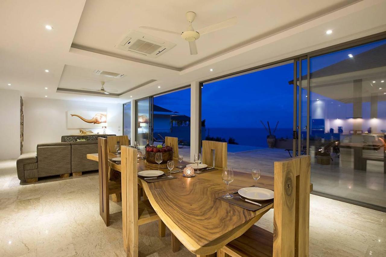 Luxury Seaview Villa -Double Infinity Pools-20 Persons Chaweng-stranden Eksteriør billede