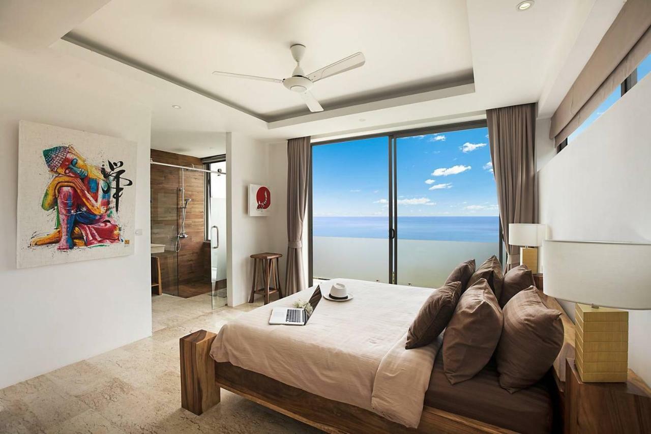 Luxury Seaview Villa -Double Infinity Pools-20 Persons Chaweng-stranden Eksteriør billede