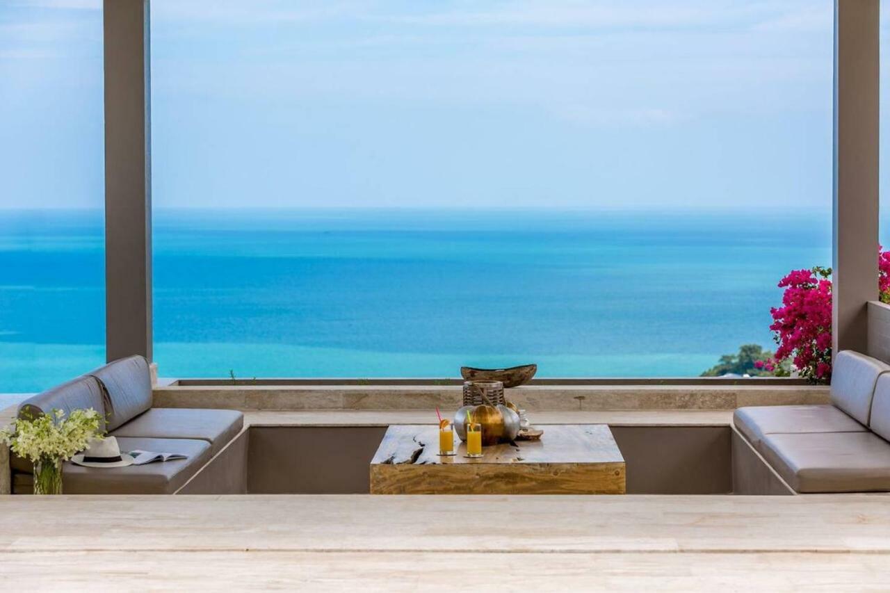 Luxury Seaview Villa -Double Infinity Pools-20 Persons Chaweng-stranden Eksteriør billede