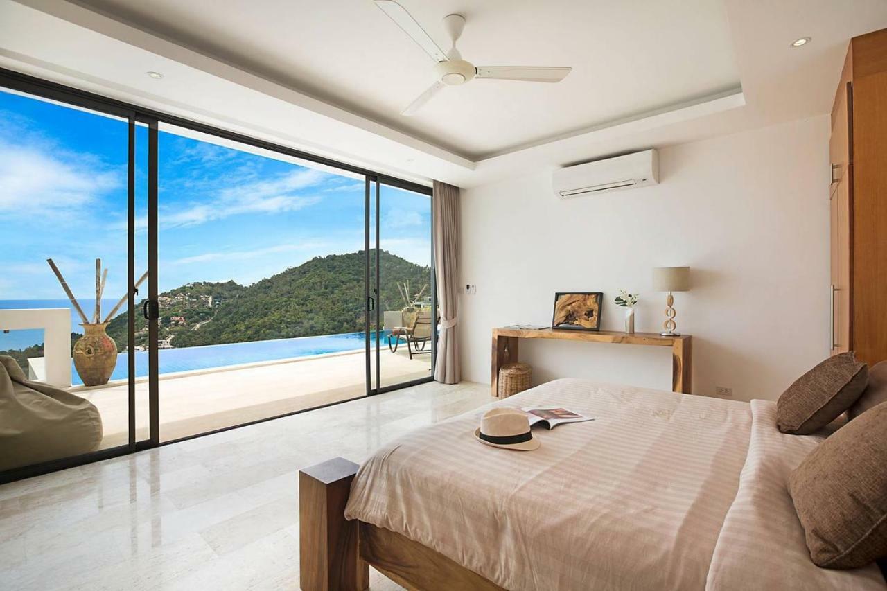 Luxury Seaview Villa -Double Infinity Pools-20 Persons Chaweng-stranden Eksteriør billede