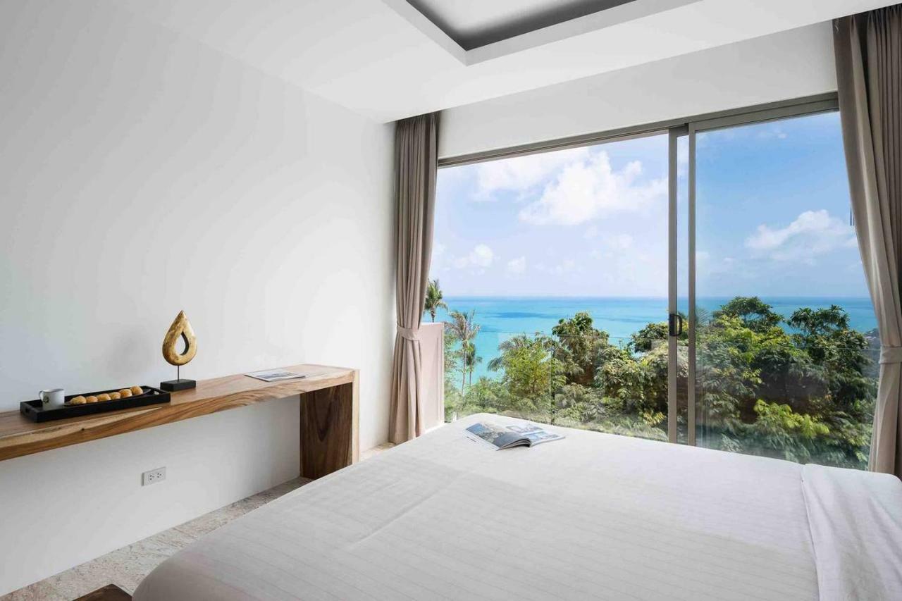 Luxury Seaview Villa -Double Infinity Pools-20 Persons Chaweng-stranden Eksteriør billede