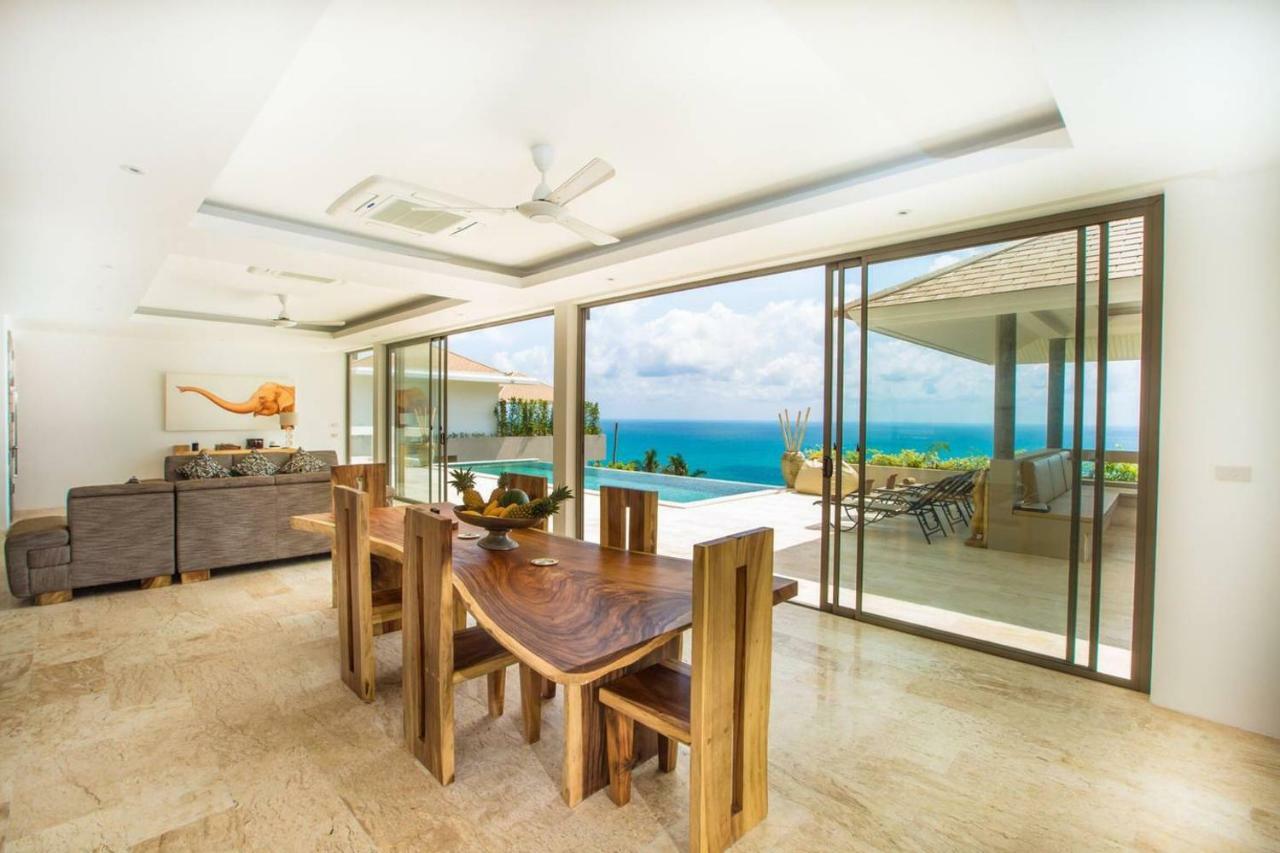 Luxury Seaview Villa -Double Infinity Pools-20 Persons Chaweng-stranden Eksteriør billede