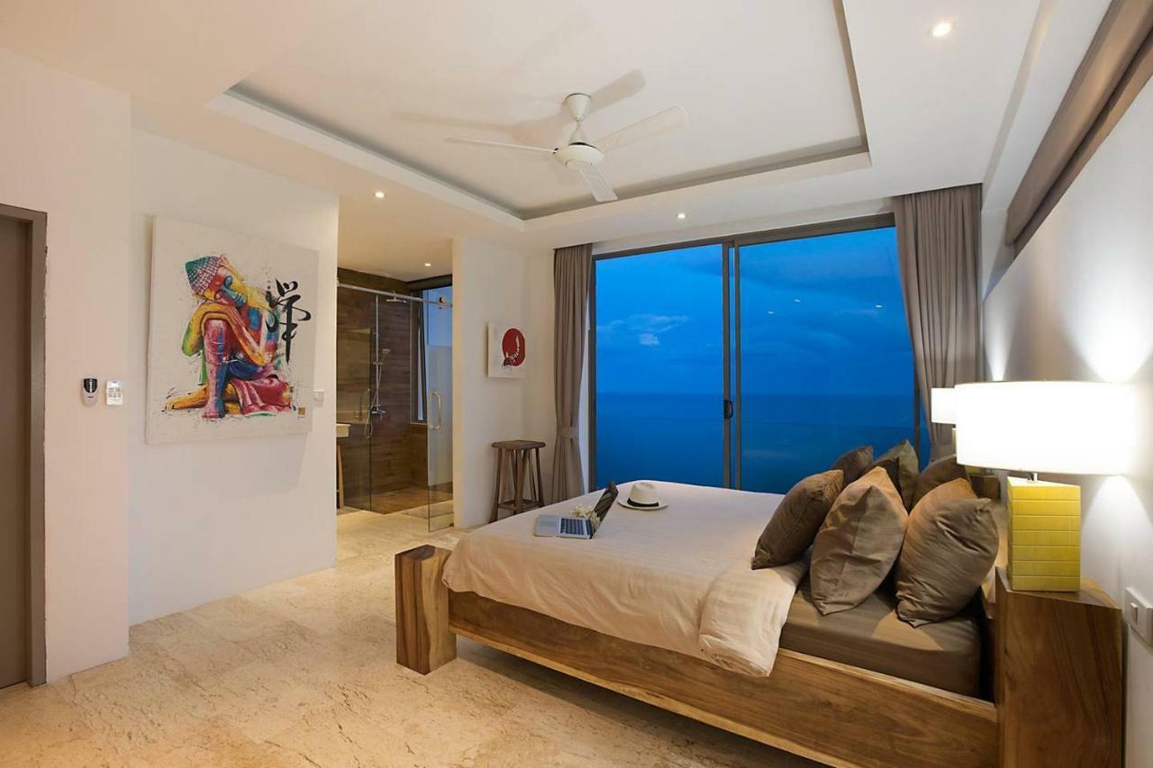 Luxury Seaview Villa -Double Infinity Pools-20 Persons Chaweng-stranden Eksteriør billede